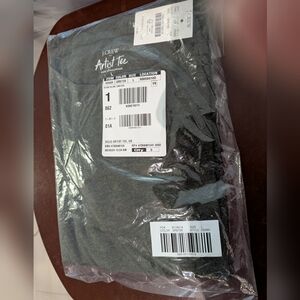 J. Crew Dark Gray Artist Tee